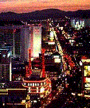 las vegas and hotel map.